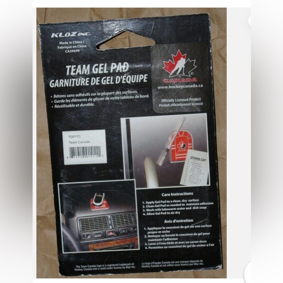 Anti Slip Mat - NHL Team Canada Magnetic Gel Pad - Picture 10 of 12